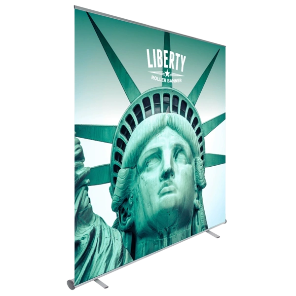 Product image of a wide Liberty Roller Banner